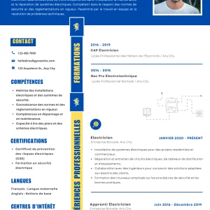 CV SOLUTPRINT · Modèle 02