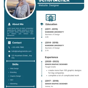 CV SOLUTPRINT · Modèle 06